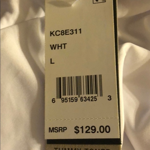 KENNETH Cole Chain One Shoulder One Piece Swimsuit - Picture 3 of 6